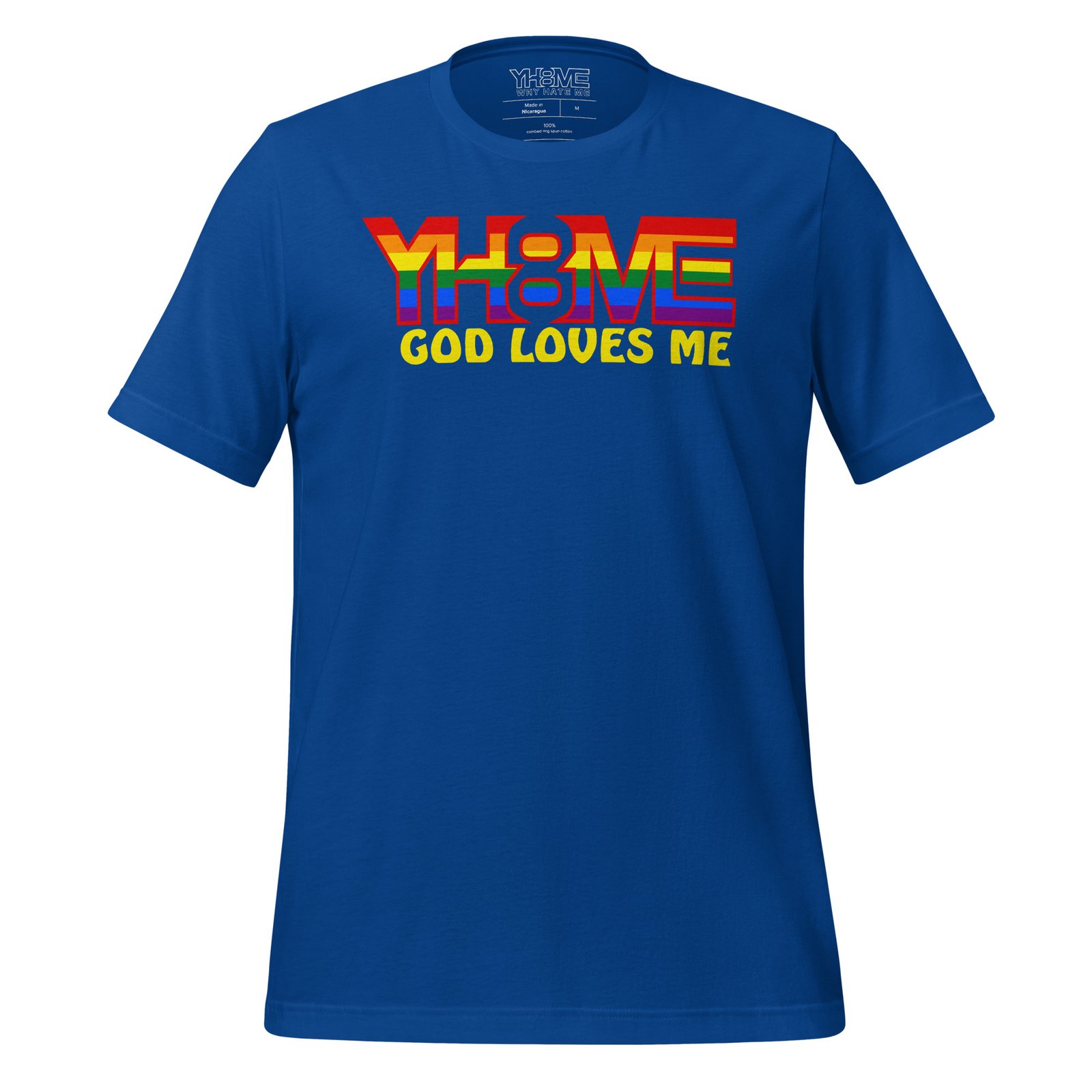 YH8ME GOD LOVES ME PRIDE T-SHIRT angle 16